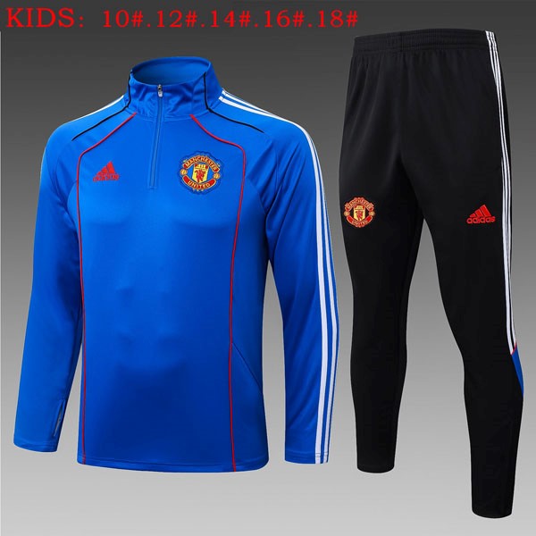 Ninos Sudadera De Training Manchester United 2025/26 Azul 5
